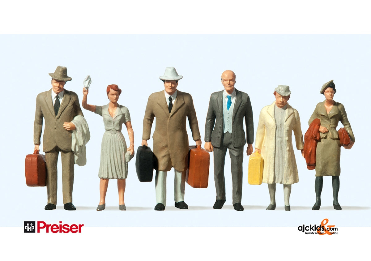 Preiser 65317 - Passengers 6 pcs