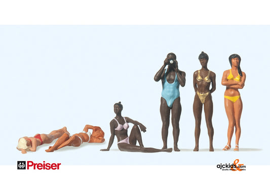 Preiser 65328 - Bathers 6 pcs