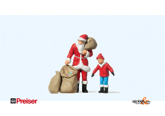 Preiser 65335 Santa Claus, child 1:43