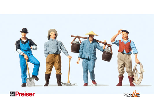 Preiser 65343 - Railway Workers Steam Era