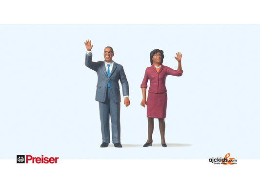 Preiser 65360 - President Obama/Frst Lady