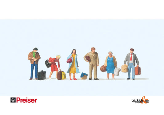 Preiser 75001 - Waiting Passengers 6 pcs