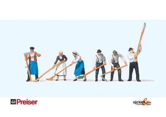 Preiser 75010 - Hay harvest 1:120