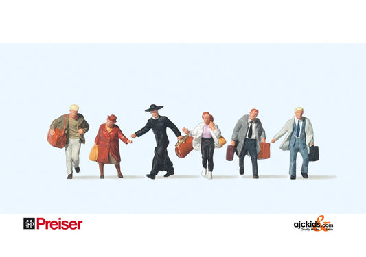 Preiser 75012 - Passengers hurrying 1:120