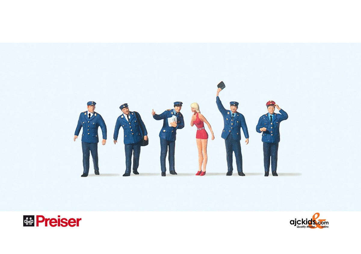 Preiser 75031 - Rlwy Persnl with pass DR