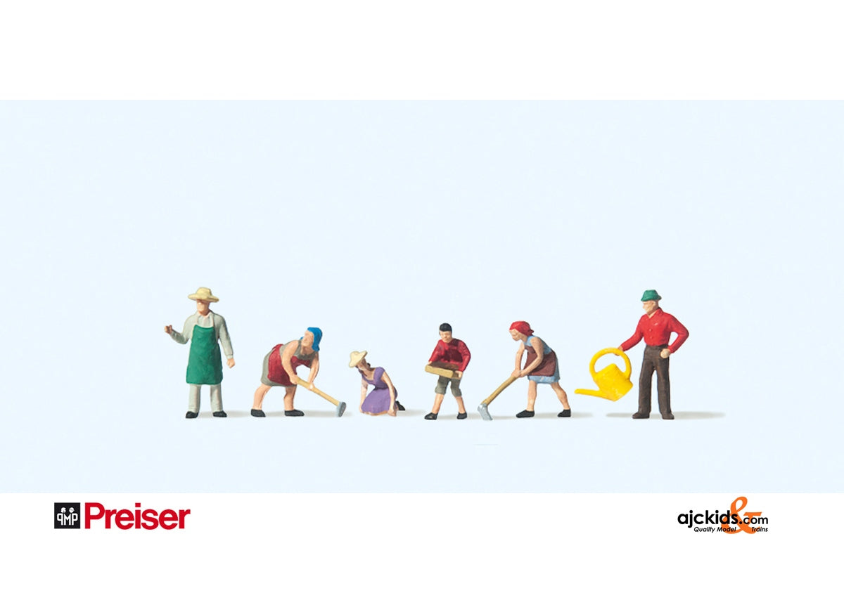 Preiser 79046 Gardeners (6 pieces) – Ajckids