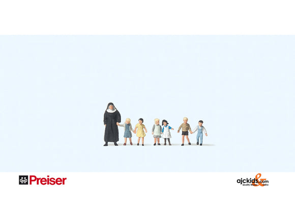 Preiser 79127 Nun with children (7 pieces)