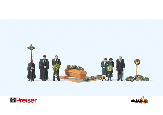 Preiser 79193 - Protestant Funeral