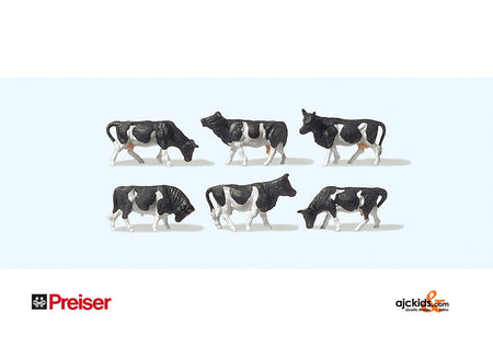 Preiser 88575 Cows 6 pcs