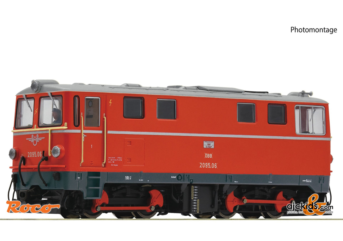 Roco 33321 -Diesel locomotive 2095.06, Railroad_ÖBB - Austrian Railways, Country_Austria