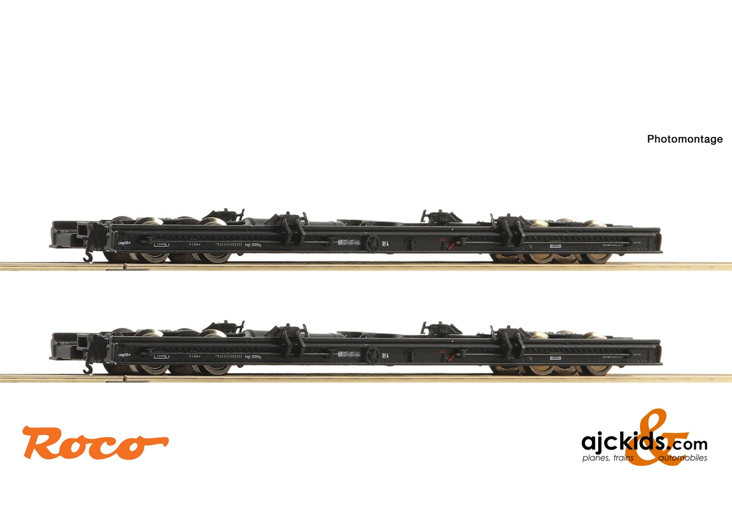 Roco 34067 - 2 piece set: Roll wagons at Ajckids.com