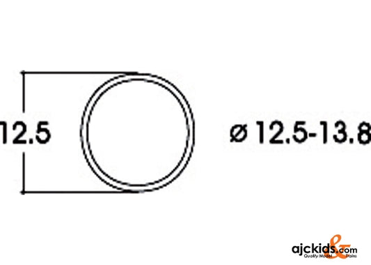 Roco 40066 Adhesive Ring Set 12.5-13.8mm