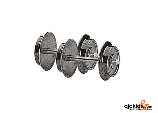 Roco 40181 HO AC Fine Die-Cast Spoke-Wheel Set 2 pc.