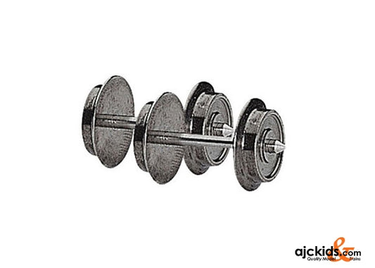 Roco 40181 HO AC Fine Die-Cast Spoke-Wheel Set 2 pc.