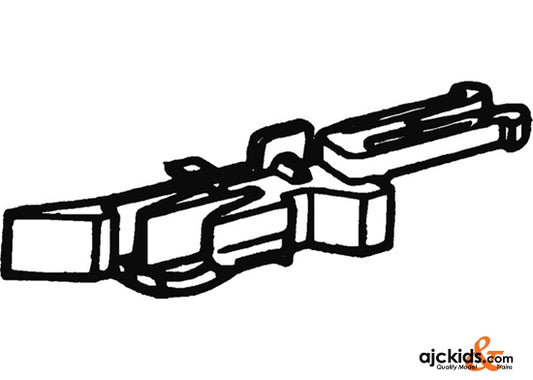 Roco 40270 Delayed close coupler 4 axles