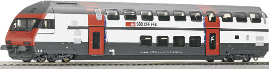 Roco 45464 - IC 2000 2nd Class Bi-Level Driving Trailer at Ajckids.com