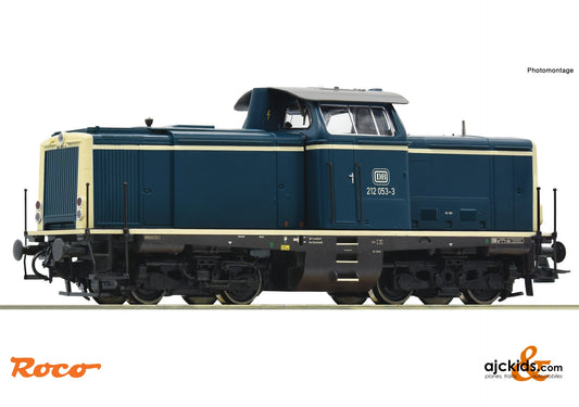 Roco 52538 - Diesel locomotive class 212, DB at Ajckids.com