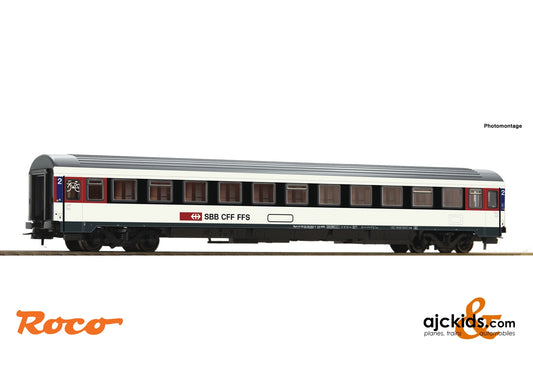 Roco 54167 - 2nd class Eurocity compartment coach