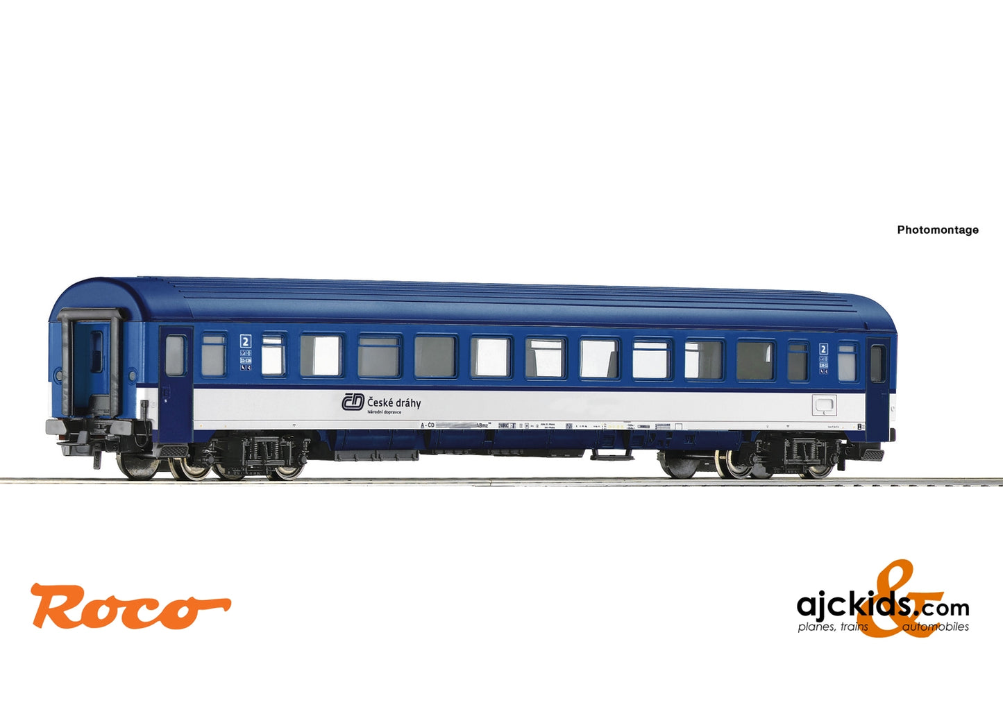 Roco 54170 - 2nd class Eurocity fast train coach