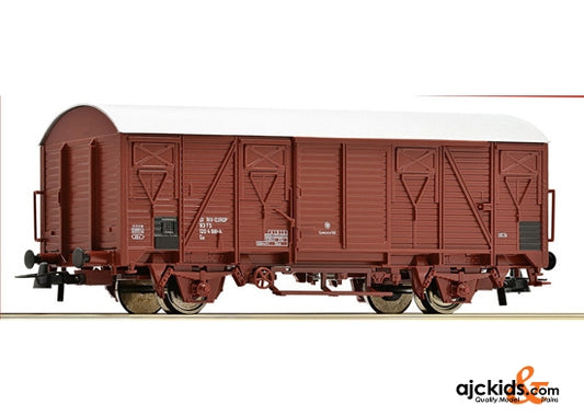 Roco 56302 Freight Car 2a.Plattenw. braun