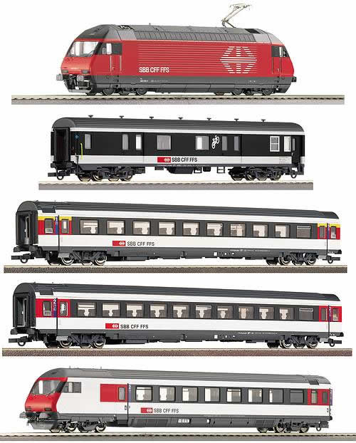 Roco 61402 Set: E-Lok Re460 + SBB shuttle
