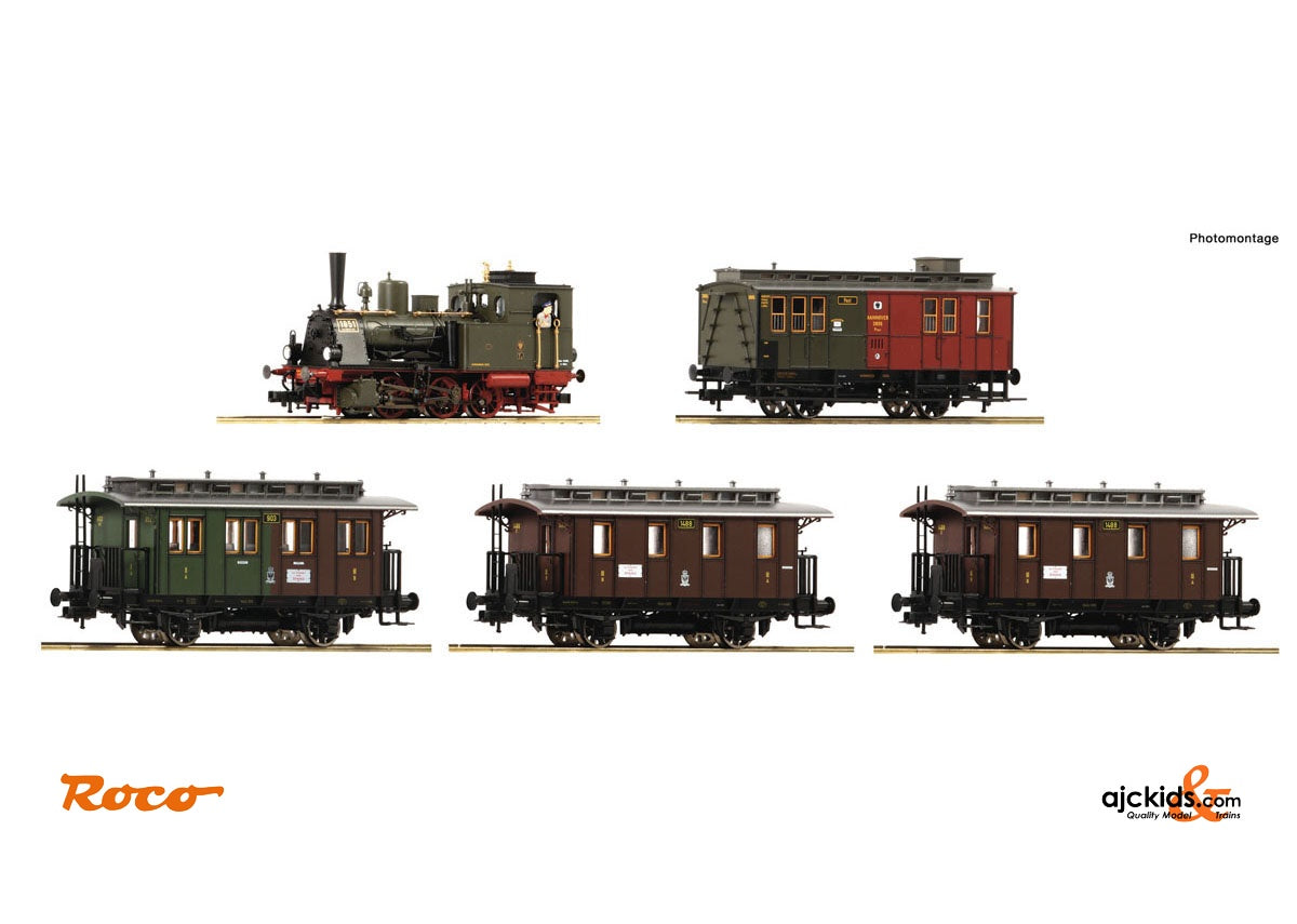 Roco 61476 Steam locomotive T3 and passenger cars