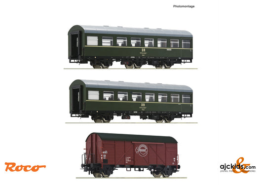 Roco 6200010 - 3-piece set 2: Passenger train, DR, EAN: 9005033062354