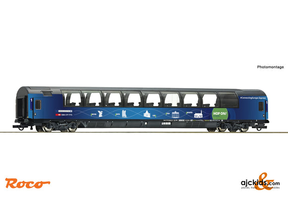 Roco 6200015 - Panorama coach “Connecting Europe Express”, SBB at Ajckids.com