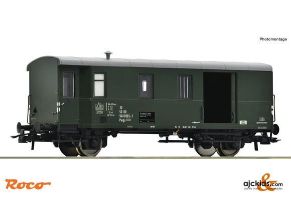 Roco 6200018 - Goods train baggage wagon, DR at Ajckids.com