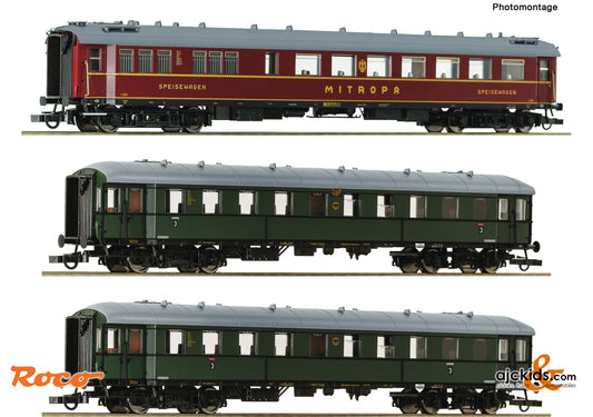 Roco 6200057 - 3-piece set 2: Zwickau t raditional train, DR, EAN: 9005033066932