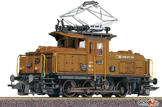 Roco 62668 Electric Locomotive Ee 3/3 brown - Digital Couplers