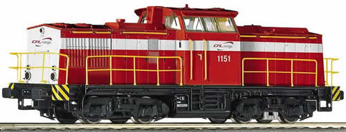 Roco 62819 Diesel locomotive of the CFL-Cargo