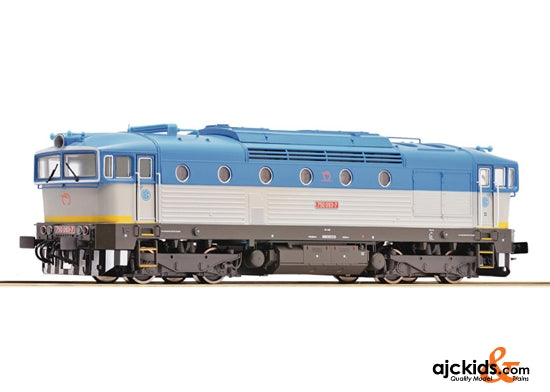 Roco 62914 Diesel locomotive Rh 750 blue/grey