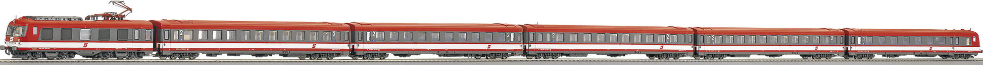 Roco 63041 Electric powered rail car train Rh 4010 of the OBB