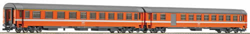 Roco 64001 2-piece set of Corail Passenger train cars