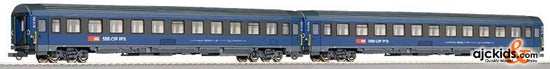 Roco 64040 Set Liege Car 2 Class 2-pc