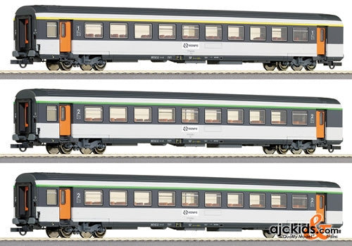 Roco 64044 Set:Corail Vtu Wag. 3-pcs.