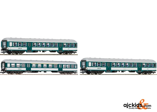 Roco 64054 3 Piece Set: Local Passenger Coach