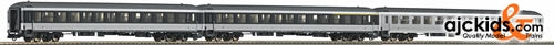 Roco 64061 3 Piece Set: Express Train Wagons