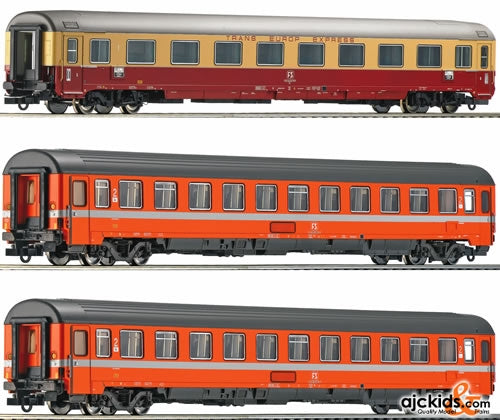 Roco 64073 Wagon Set #2: TEE Lemano