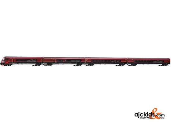 Roco 64089 Set: wagons Railjet w. light OBB