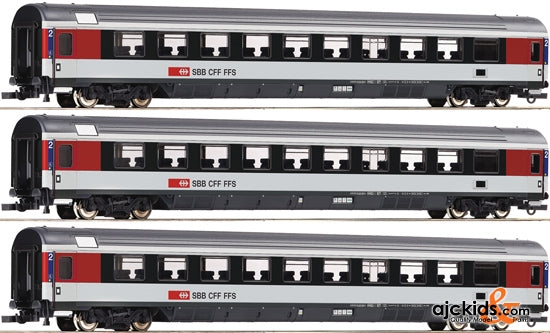 Roco 64144 Set: EC-Wagen 2. Kl. 3-tlg.