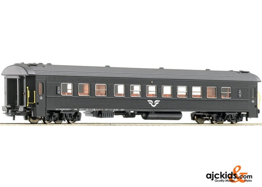 Roco 64299 Passenger train car 2 class black SJ