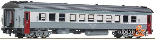 Roco 64354 Passenger train car 2 class grey/red SJ
