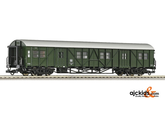 Roco 64578 Behelfsgep�ckwagen green