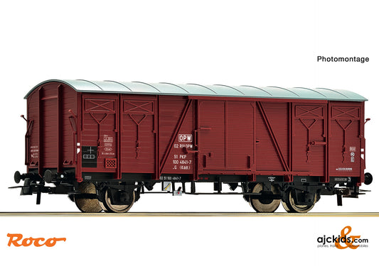 Roco 6600045 - Covered freight wagon, PKP at Ajckids.com