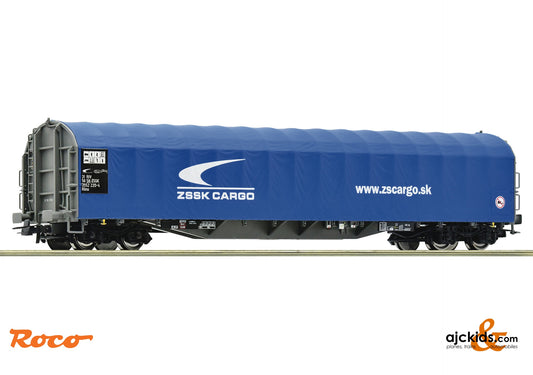 Roco 6600050 - Sliding tarpaulin wagon, ZSSK Cargo, EAN: 9005033063672