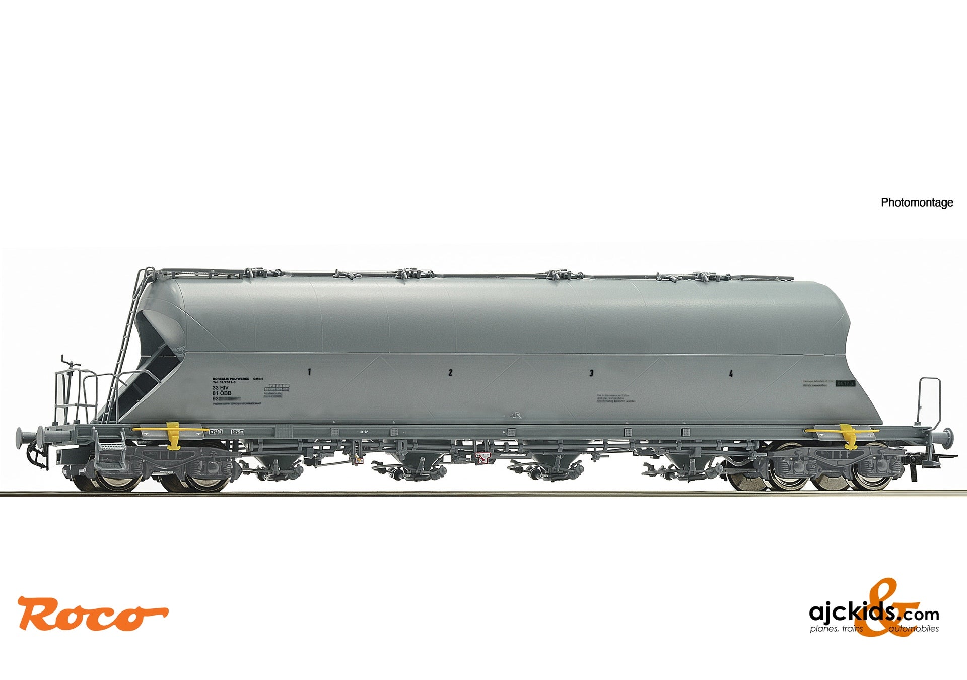 Roco 6600052 Dust silo wagon, ÖBB – Ajckids