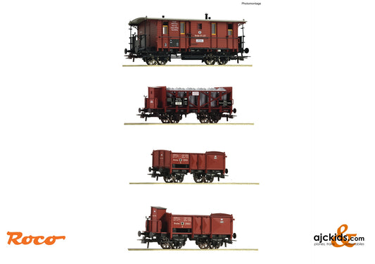 Roco 6600073 - 4-piece set: Freight trai n, K.P.E.V., EAN: 9005033065560