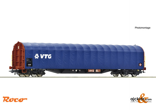 Roco 6600089 - Sliding tarpaulin wagon, VTG, EAN: 9005033066567